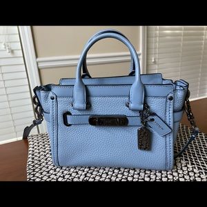 New Coach Swagger in Pebble Leather